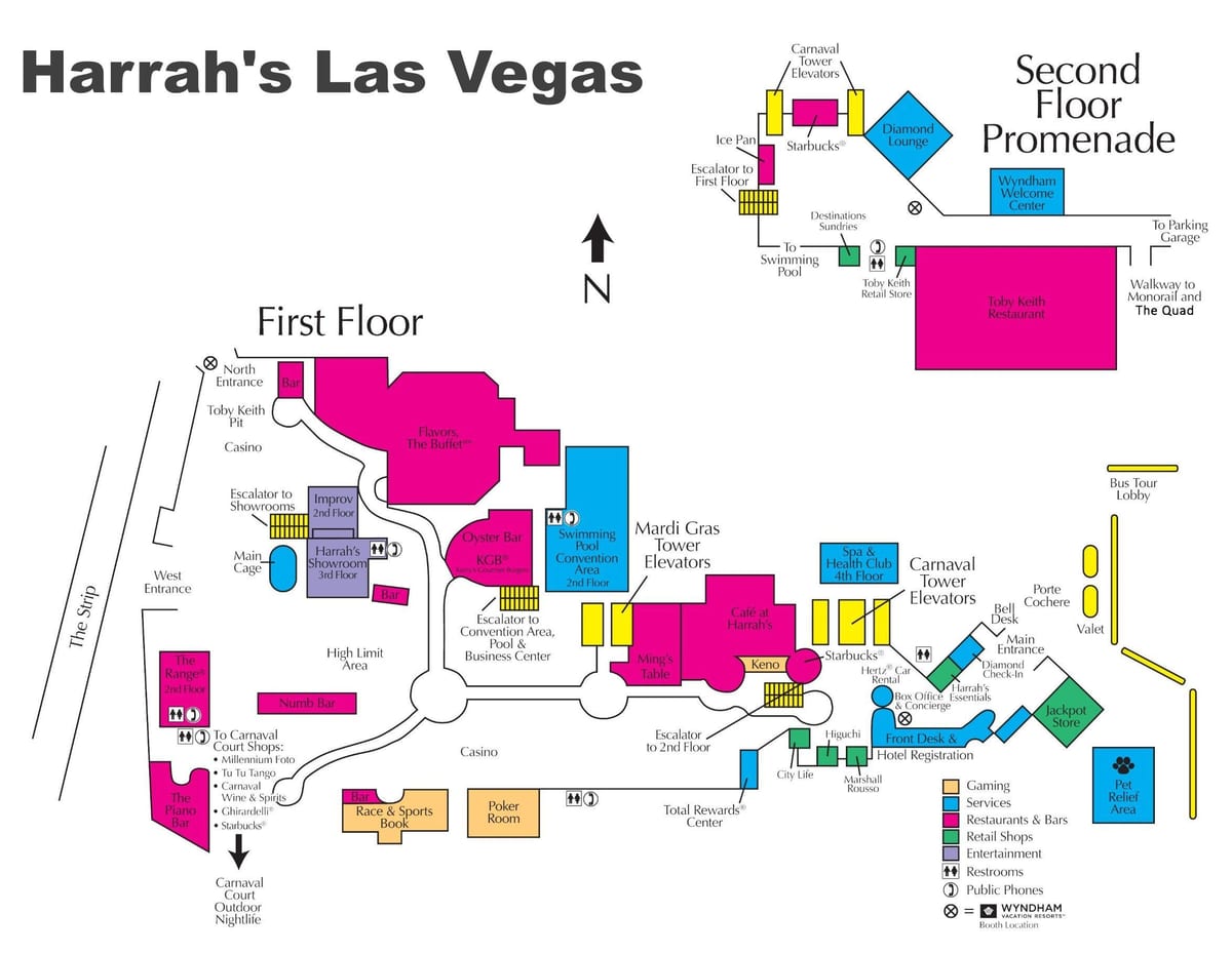kart otelin harrah's Las Vegas