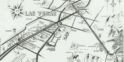 Köhnə Las-Vegas-zolaqlar xəritə